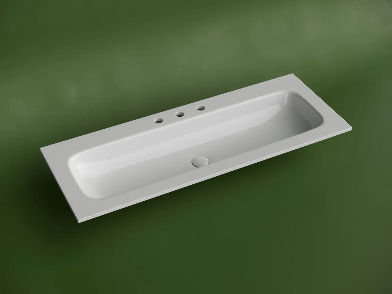 Товар: Раковина накладная мебельная CERAMICANOVA Grace прямоугольная 1210x457x137 с тремя отверстиями под смеситель цвет белый CN7024 - фото 2 Раковина накладная мебельная CERAMICANOVA Grace прямоугольная 1210x457x137 с тремя отверстиями под смеситель цвет белый CN7024 — фото 2, Раковины накладные