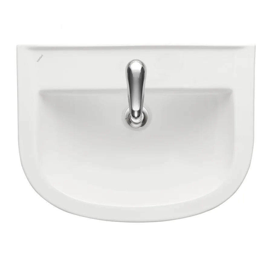 Товар: Умывальник "Pro" 56,5 см. с отв., белый. SANTERI 131155S0010B0 - фото 5 Умывальник "Pro" 56,5 см. с отв., белый. SANTERI 131155S0010B0 — фото 5, Раковины