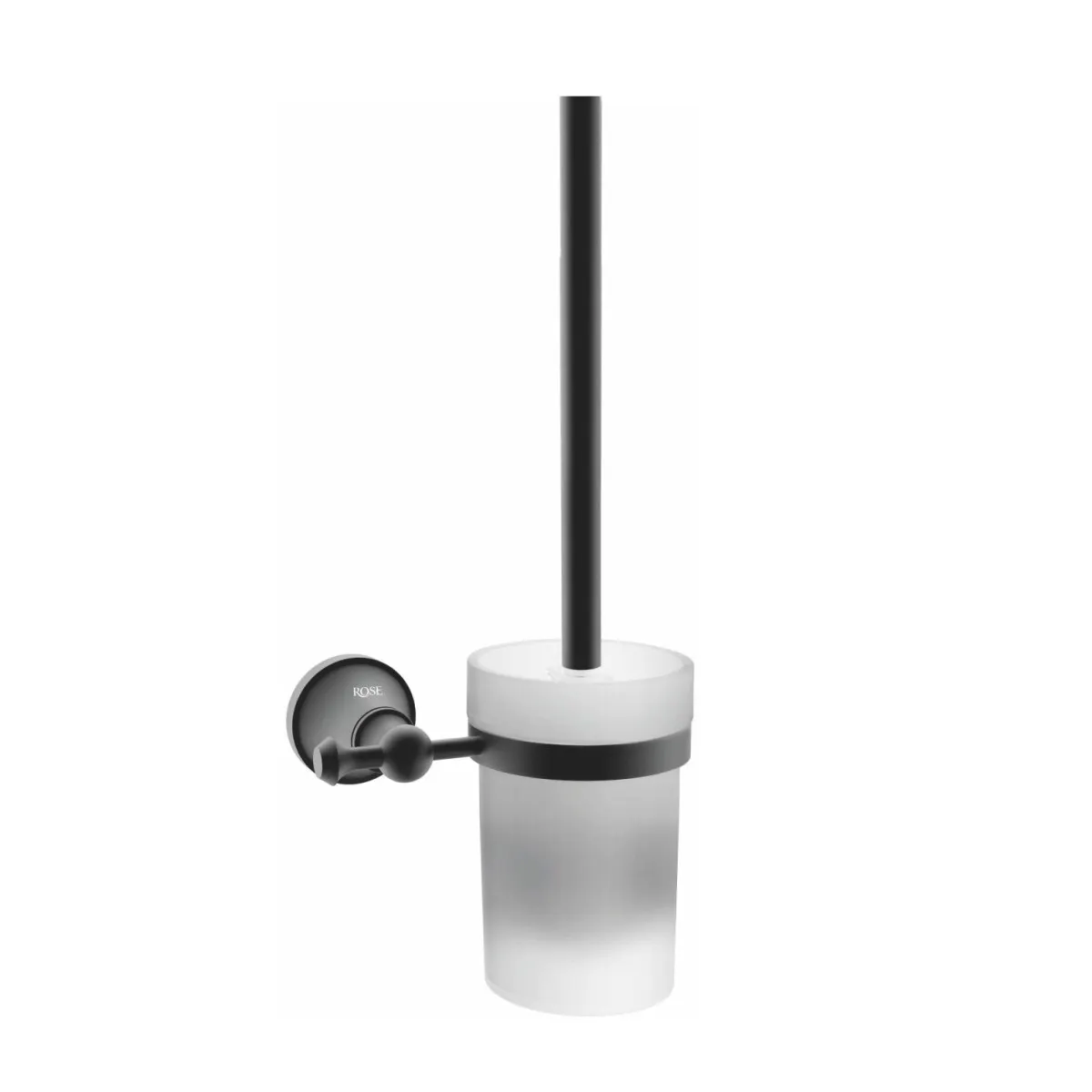 Ершик для унитаза Rose RG1900H, черный — фото 1, Ершики для унитаза