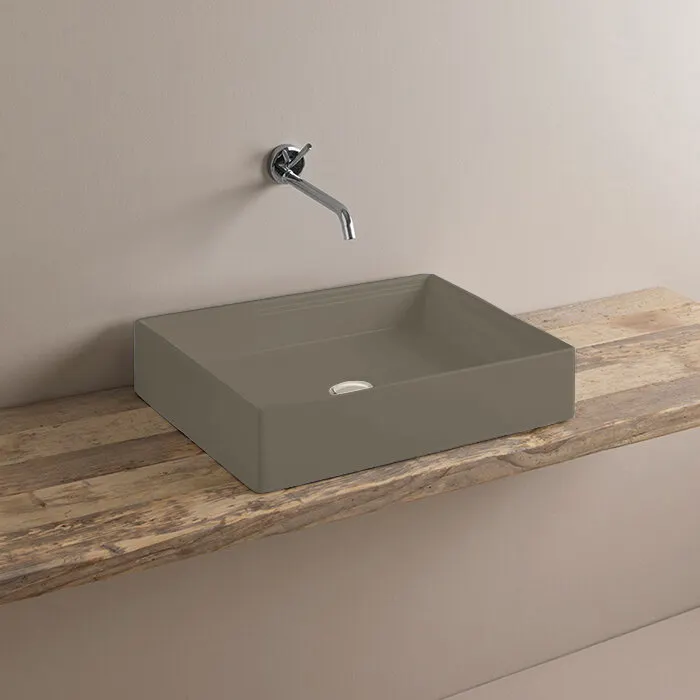 Товар: Раковина Artceram Scalino накладная без отверстий цвет Brown matera SCL002 41 00 - фото 1 Раковина Artceram Scalino накладная без отверстий цвет Brown matera SCL002 41 00 — фото 1, Раковины накладные