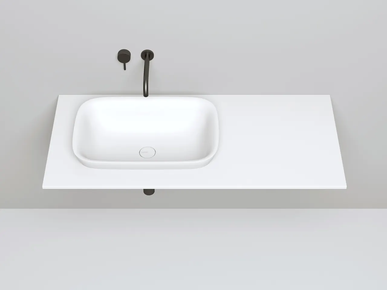 Раковина полувстраиваемая MAREA 02 1802102G — фото 3, Раковины