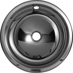 Раковина с отверстием для перелива встраиваемая 405 мм глянец, шт 13030.RB.PLANA — фото 1, Раковины