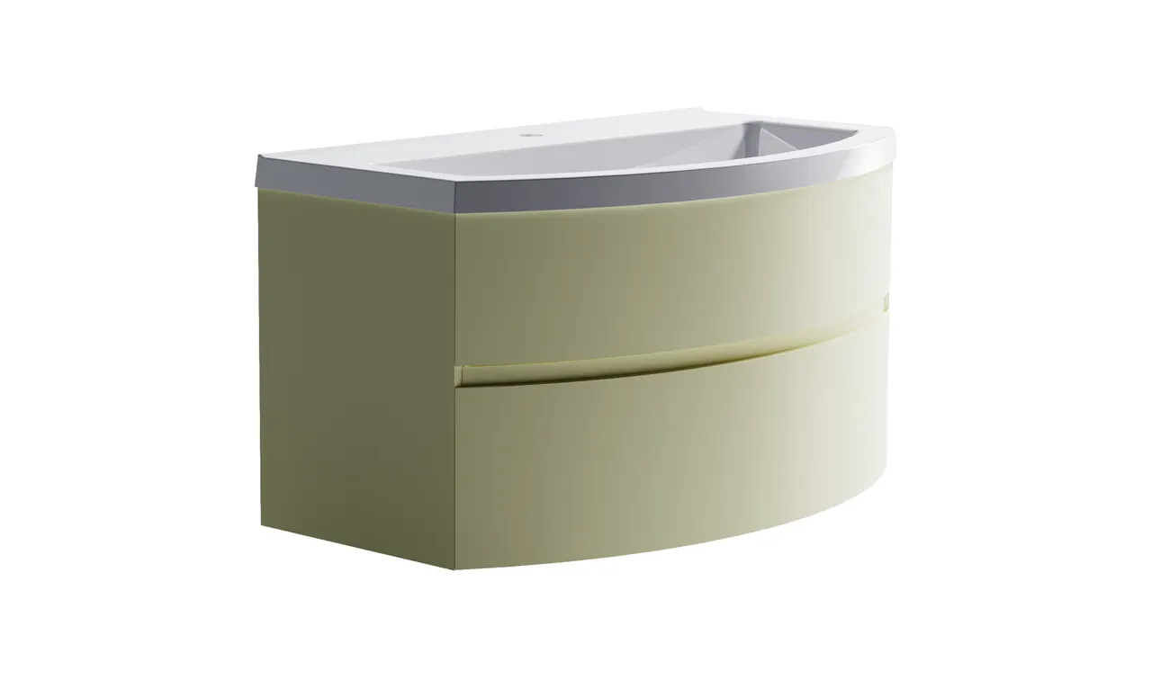 Товар: Нижний шкаф Венеция2.0 80 с 2 ящиками бежевый (RAL1013 матовый) + Раковина "Венеция 80" 03100004ral1013+04010022 - фото 3 Нижний шкаф Венеция2.0 80 с 2 ящиками бежевый (RAL1013 матовый) + Раковина "Венеция 80" 03100004ral1013+04010022 — фото 3, Тумбы с раковиной