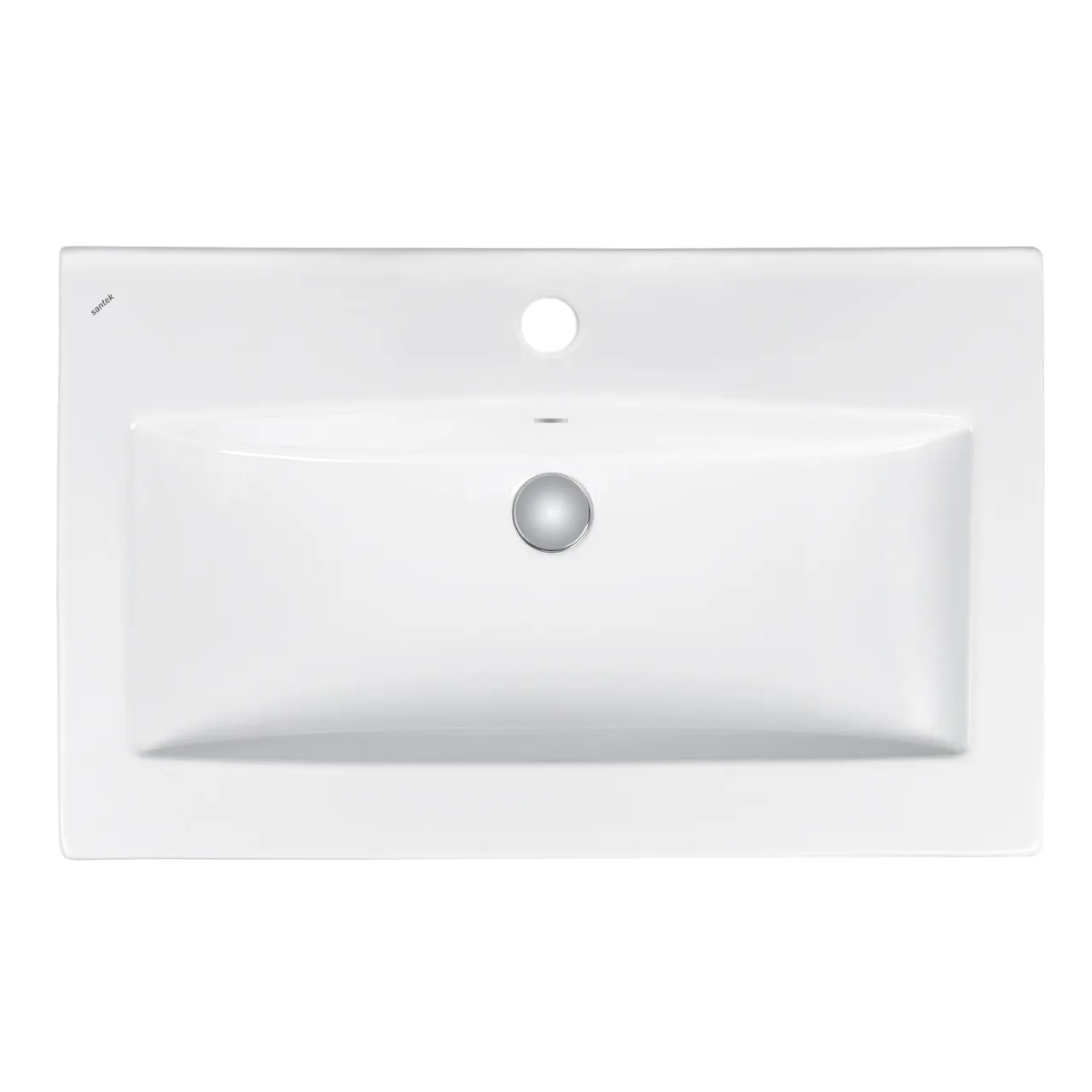 Раковина SANTEK Элина 75 мебельная белый (WH501619) — фото 5, Раковины подвесные