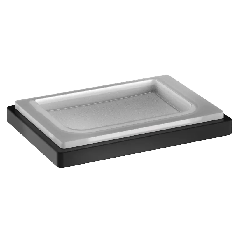 Товар: Мыльница COLOMBO DESIGN LOOK B1640.NM настольная цвет черный матовый - фото 3 Мыльница COLOMBO DESIGN LOOK B1640.NM настольная цвет черный матовый — фото 3, Мыльницы