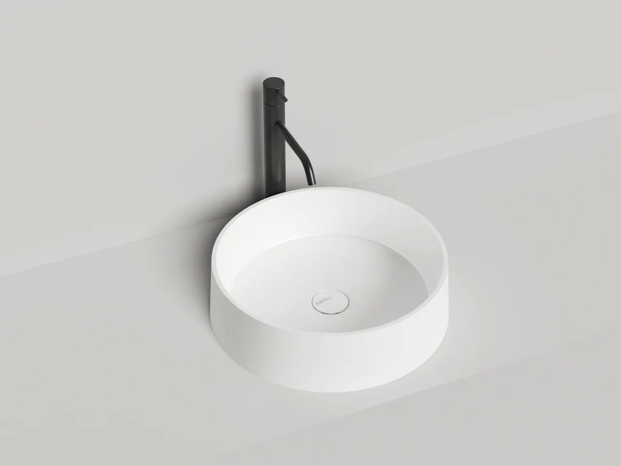 Раковина накладная GLORIA 01 покраска по RAL полностью 1102201MF — фото 2, Раковины