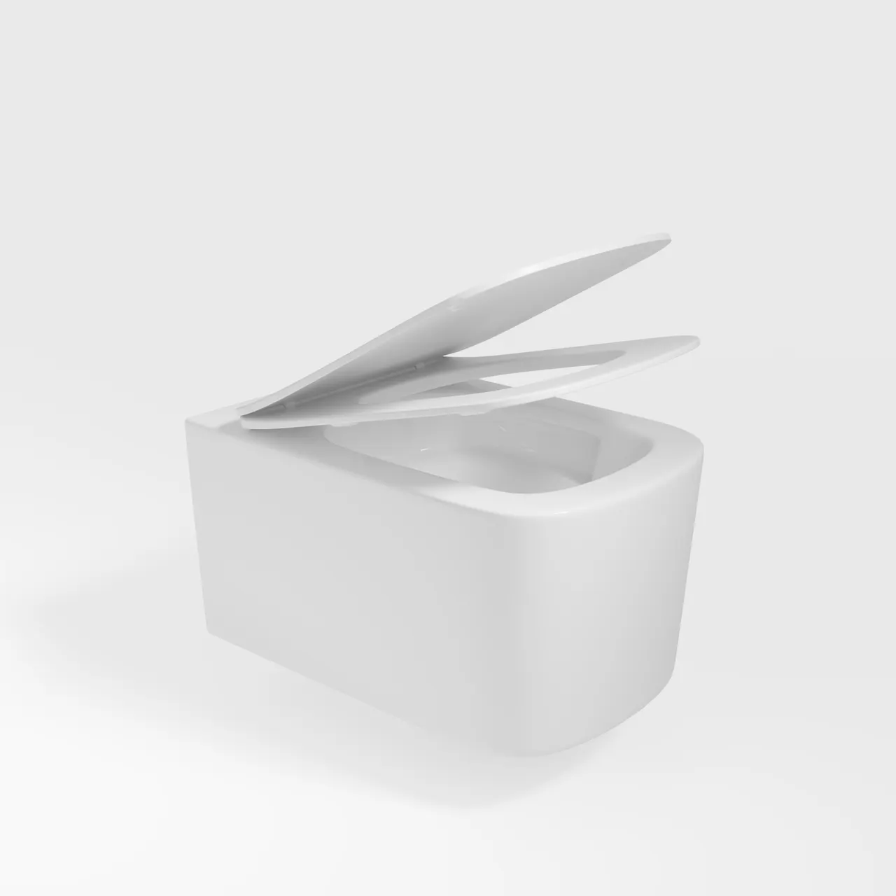 Товар: Унитаз подвесной Tornado Ultra VT1-32T, цвет белый, ультратонкое сиденье soft-close - фото 4 Унитаз подвесной Tornado Ultra VT1-32T, цвет белый, ультратонкое сиденье soft-close — фото 4, Подвесные унитазы