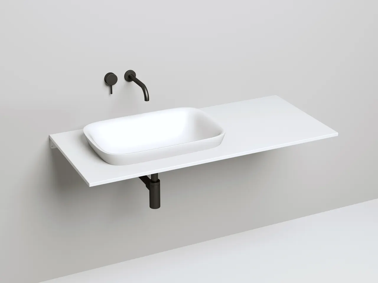 Раковина полувстраиваемая MAREA 02 1802102G — фото 1, Раковины