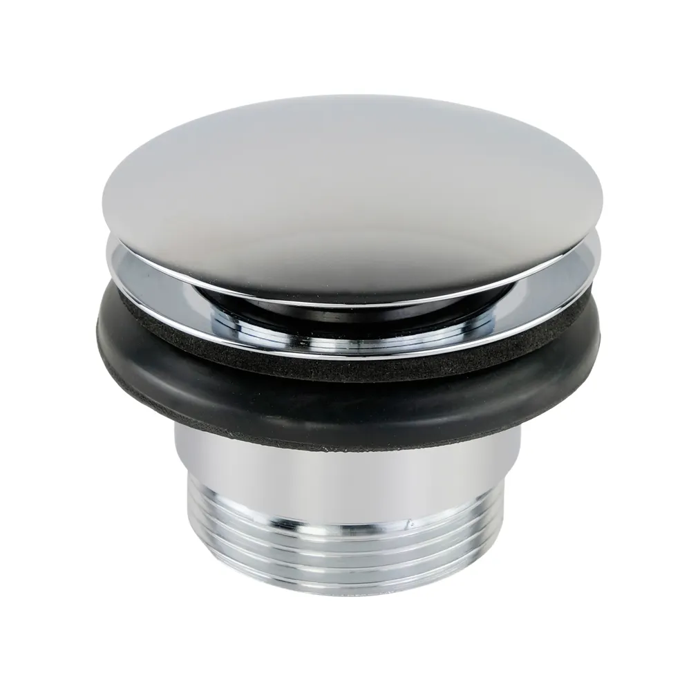 RICAMBI Донный клапан "click-clack", универсальный, хром 31771 — фото 2, Донные клапаны