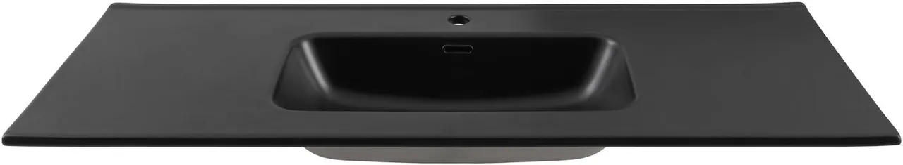 Товар: Раковина Aquanet Flat 120 черная матовая 00329258 - фото 5 Раковина Aquanet Flat 120 черная матовая 00329258 — фото 5, Раковины