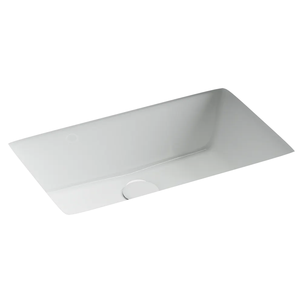 Раковина встраиваемая снизу Ceramicanova Era 525x345x175мм, c отверстием слива - перелива белый, арт.CN15004 — фото 1, Раковины встраиваемые снизу
