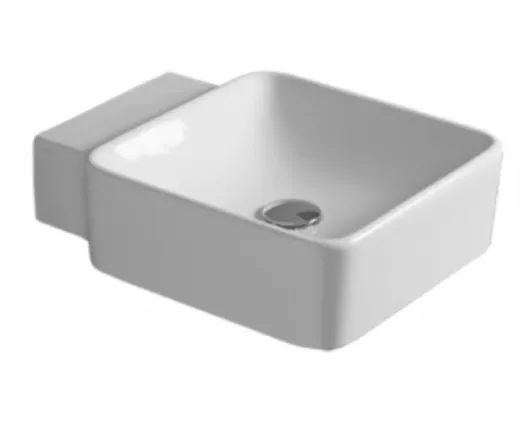 Товар: Раковина SIMAS FLOW подвесная с одним намеченным отверстием цвет белый FL15 - фото 1 Раковина SIMAS FLOW подвесная с одним намеченным отверстием цвет белый FL15 — фото 1, Раковины подвесные