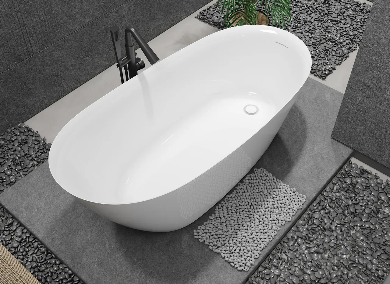 Товар: Ванна AQUAme акриловая отдельностоящая AQM3503GW - фото 6 Ванна AQUAme акриловая отдельностоящая AQM3503GW — фото 6, Акриловые ванны