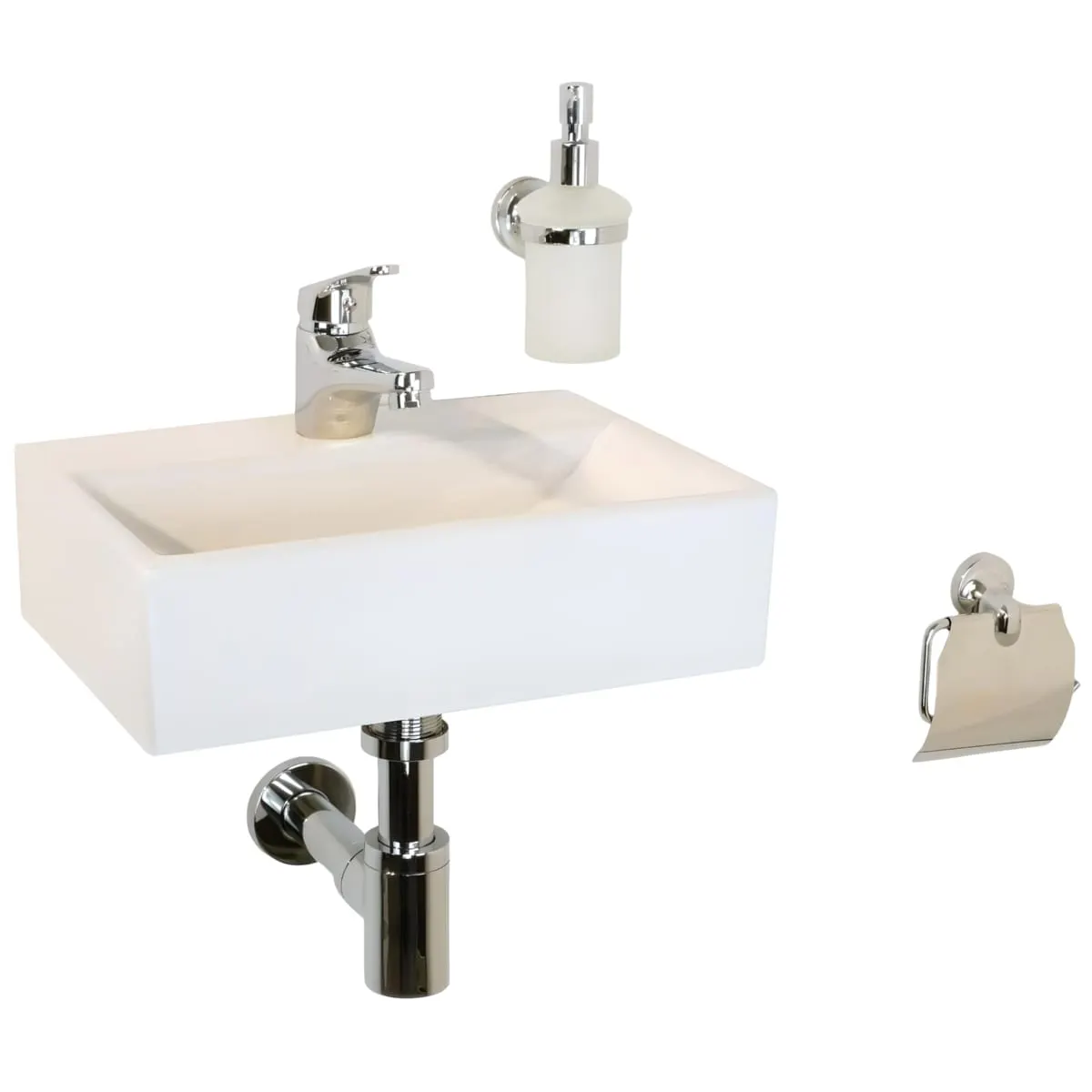 Раковина маленькая GS, 36,5x25x10,5 cm, белая керамика 32576 — фото 16, Раковины