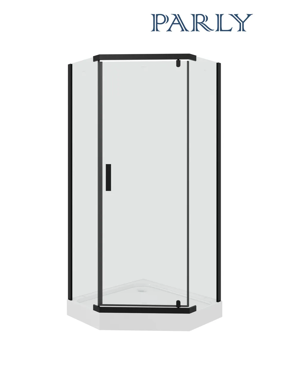 Товар: Уголок ZPE911BE душевой PARLY с поддоном (90х90х190) - фото 6 Уголок ZPE911BE душевой PARLY с поддоном (90х90х190) — фото 6, Душевые уголки