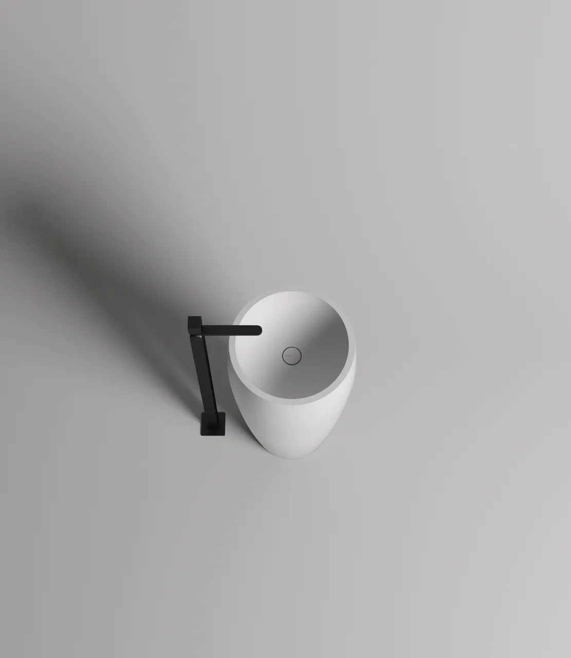 Раковина напольная ARMONIA 03 покраска по RAL полностью 130113GF — фото 2, Раковины