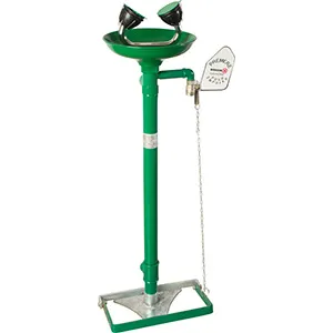 Товар: Аварийная раковина для промывки глаз из полипропилена с рычагом и педалью SC380 - фото 1 Аварийная раковина для промывки глаз из полипропилена с рычагом и педалью SC380 — фото 1, Аксессуары и оборудование для общественных мест