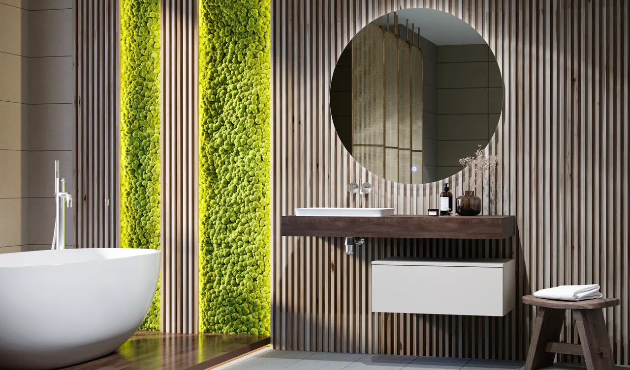 Столешница VELVEX Unit 120, дуб карпентер st.UNI.120-628 — фото 6, Столешницы под раковину