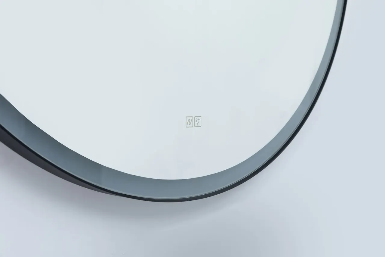 Товар: Зеркало Aquanet Тренд 80 черный 00316653 - фото 3 Зеркало Aquanet Тренд 80 черный 00316653 — фото 3, Зеркала в ванную комнату