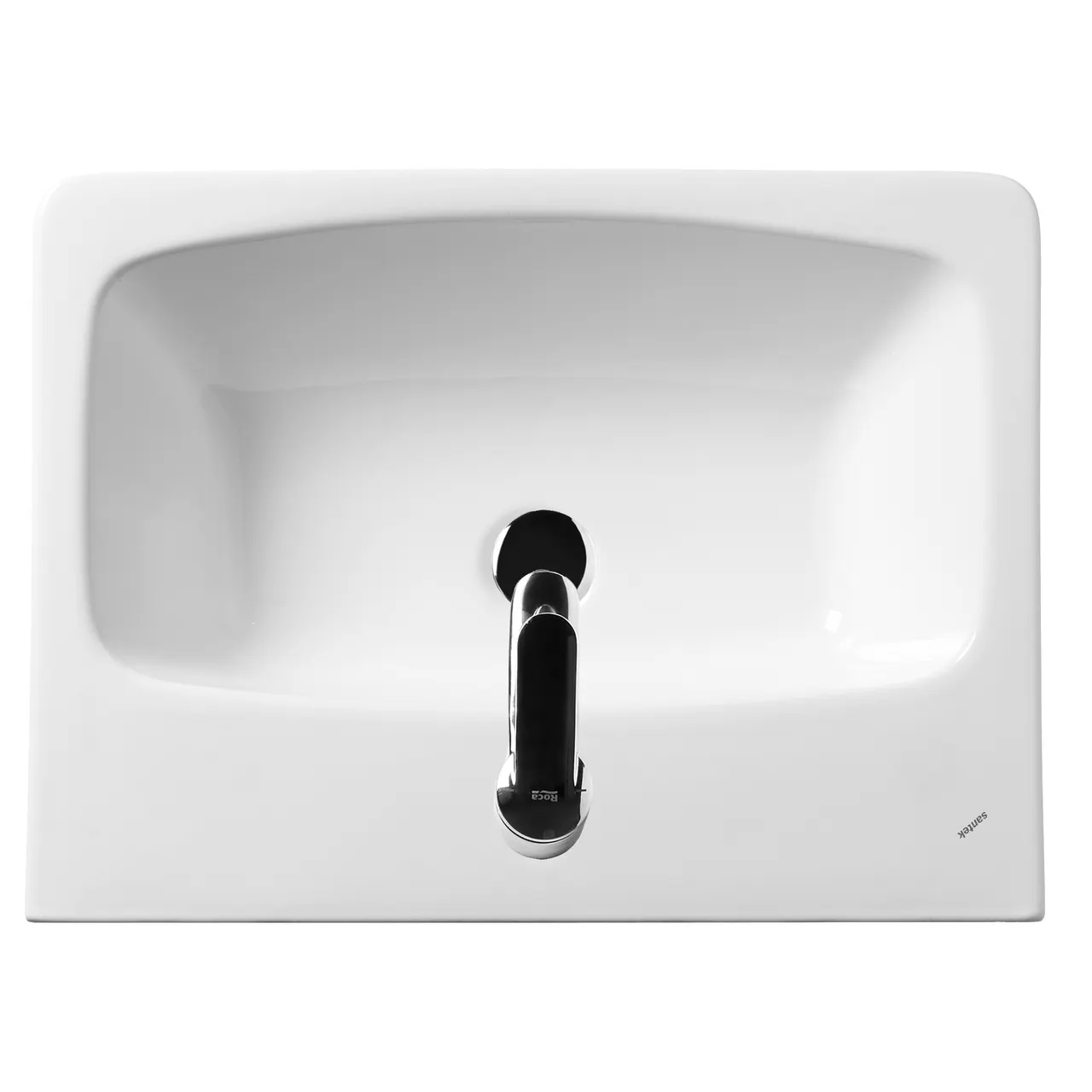 Раковина SANTEK Нео 60 мебельная белый (WH302186) — фото 2, Раковины подвесные