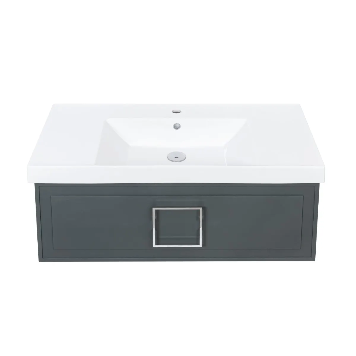 Товар: Раковина на тумбу La Fenice Cubo CU.NN.100 - фото 3 Раковина на тумбу La Fenice Cubo CU.NN.100 — фото 3, Раковины