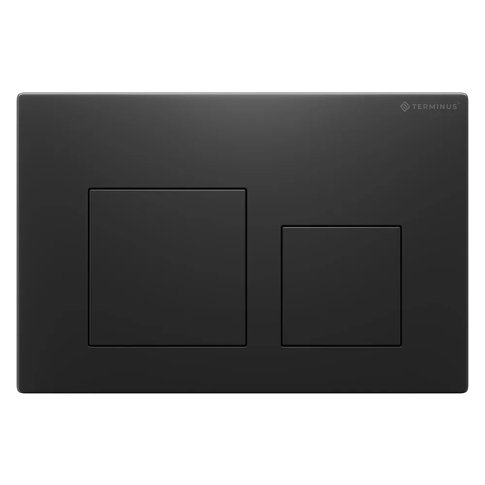 Товар: Клавиша смыва Terminus 82K24х16B, черный - фото 1 Клавиша смыва Terminus 82K24х16B, черный — фото 1, Кнопки смыва