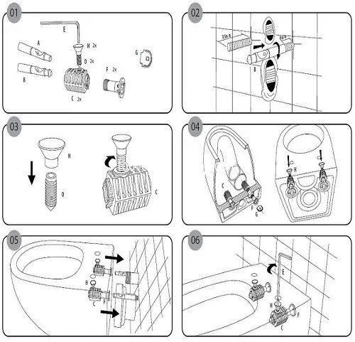 Товар: Унитаз подвесной CeramaLux CL2100 - фото 12 Унитаз подвесной CeramaLux CL2100 — фото 12, Подвесные унитазы