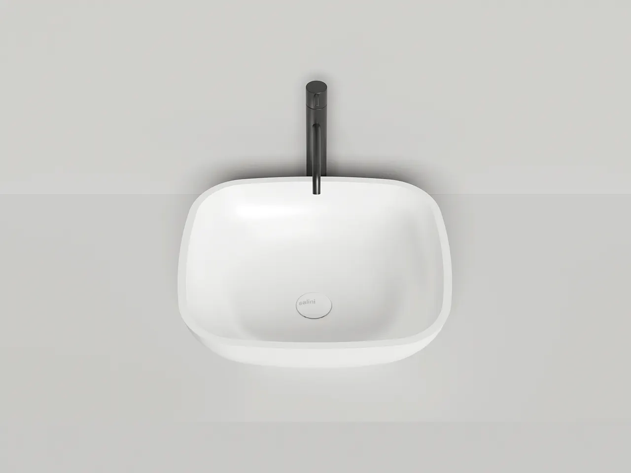 Раковина накладная GLORIA 08 покраска по RAL полностью 1102108GF — фото 3, Раковины