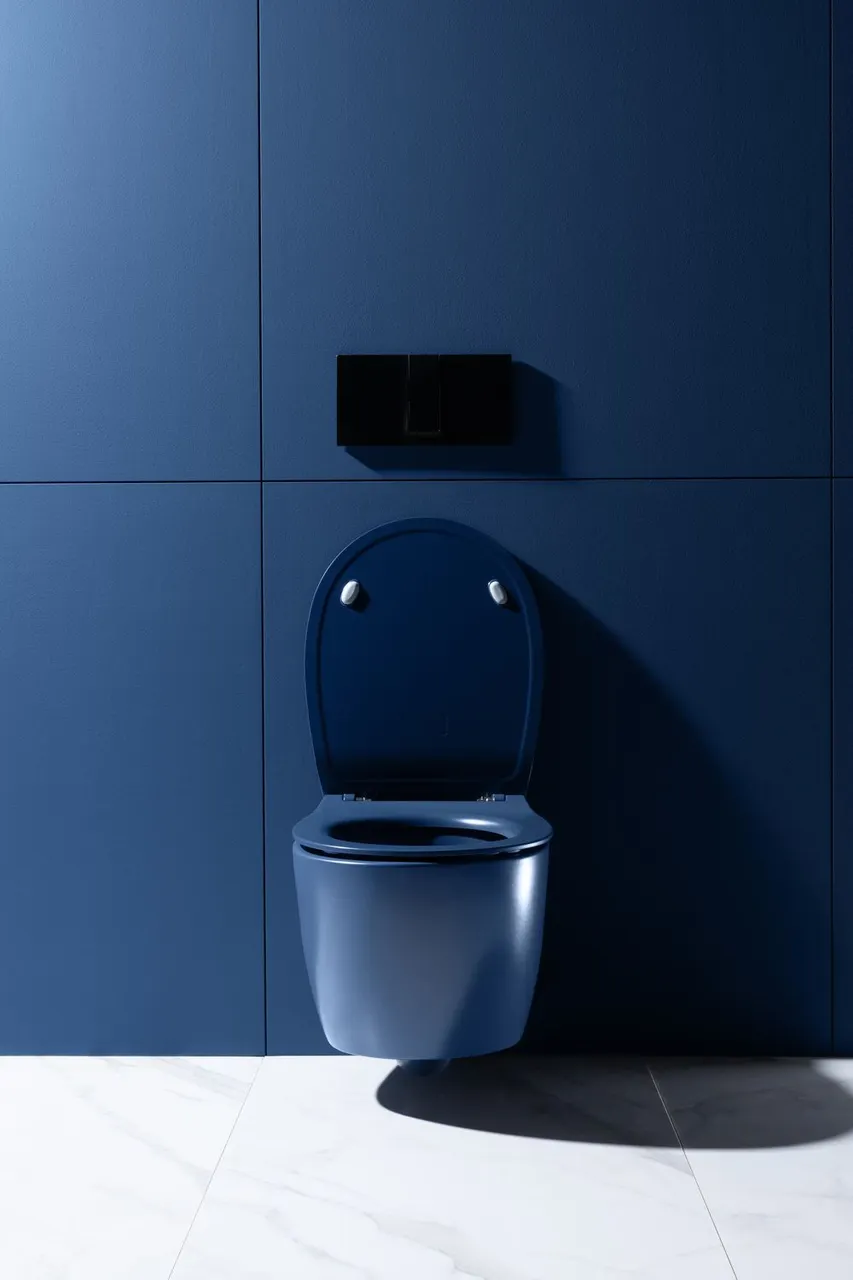 Товар: Чаша подвесного унитаза Allen Brau Fantasy 4.11004.ID индиго - фото 20 Чаша подвесного унитаза Allen Brau Fantasy 4.11004.ID индиго — фото 20, Подвесные унитазы