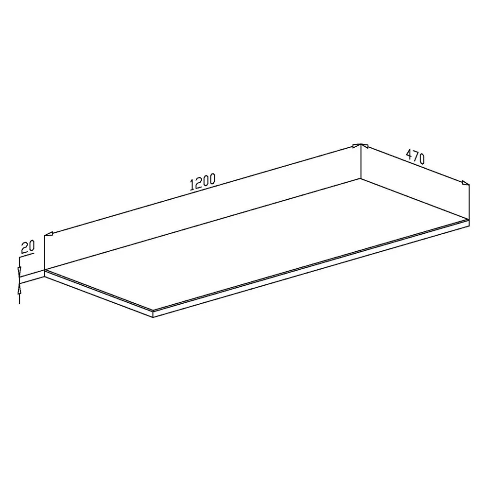 Товар: Столешница массив Оливия 1200*470*20 12393 - фото 7 Столешница массив Оливия 1200*470*20 12393 — фото 7, Столешницы под раковину