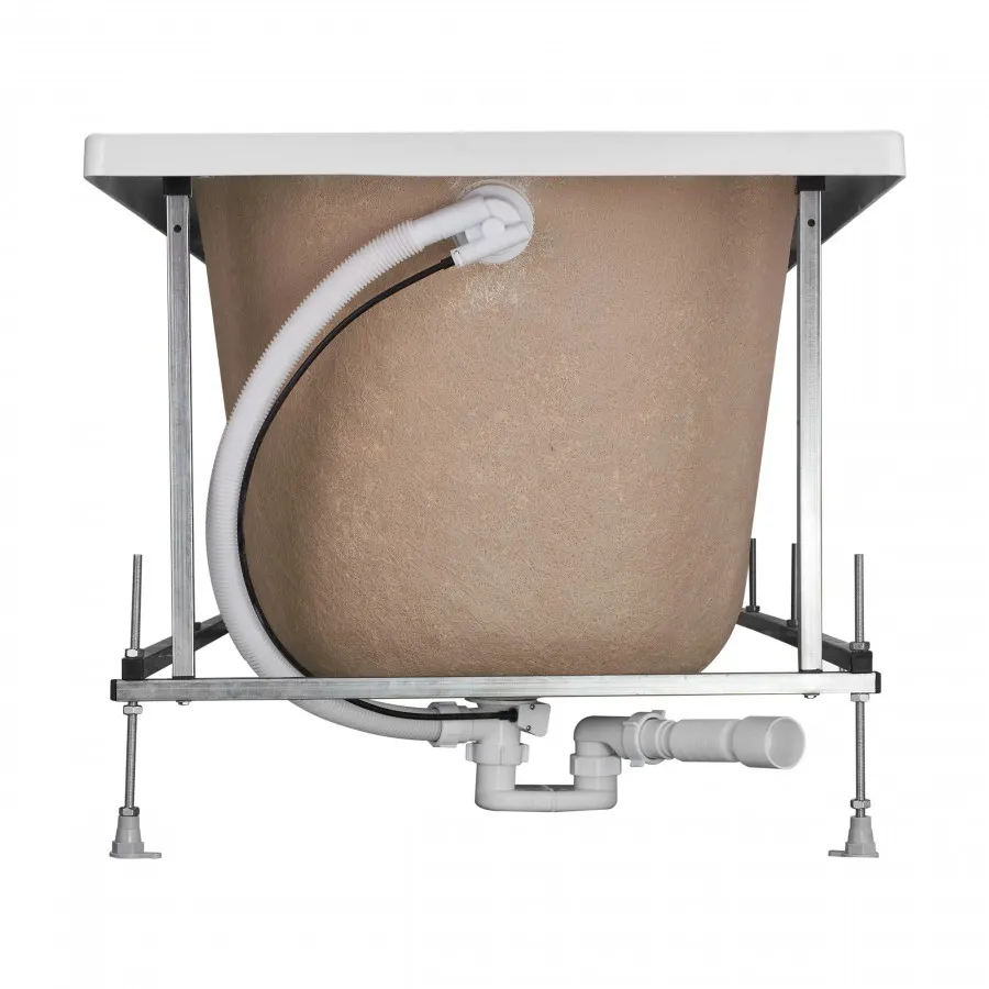 Товар: Монтажный комплект для ванны ФИДЖИ 170х75 см. (рама, слив-перелив с сифоном, крепеж к стене, кре 1WH501601 - фото 2 Монтажный комплект для ванны ФИДЖИ 170х75 см. (рама, слив-перелив с сифоном, крепеж к стене, кре 1WH501601 — фото 2, Ванны и комплектующие