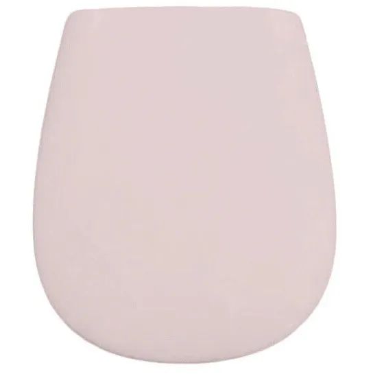 Сиденье с крышкой Artceram Azuley с плавным опусканием цвет Pink матовый AZA001 33 71 — фото 1, Сиденья для унитаза