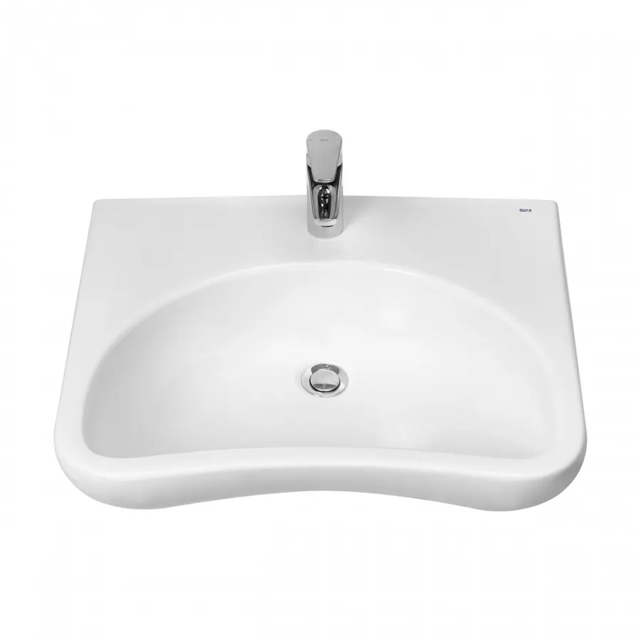 Товар: ACCESS раковина для людей с ограниченными возможностями 64х55, с отверстием под смеситель, белый ZRU9307659 - фото 2 ACCESS раковина для людей с ограниченными возможностями 64х55, с отверстием под смеситель, белый ZRU9307659 — фото 2, Раковины