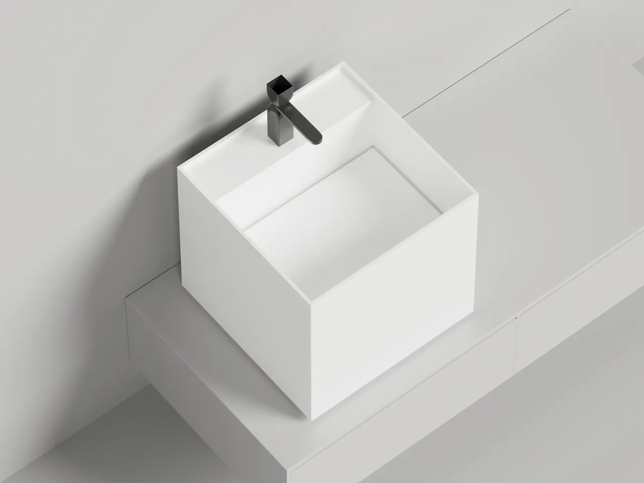 Товар: Раковина накладная ARMONIA SQUARE TOP 03
без отверстия под смеситель 130513TG - фото 4 Раковина накладная ARMONIA SQUARE TOP 03
без отверстия под смеситель 130513TG — фото 4, Раковины