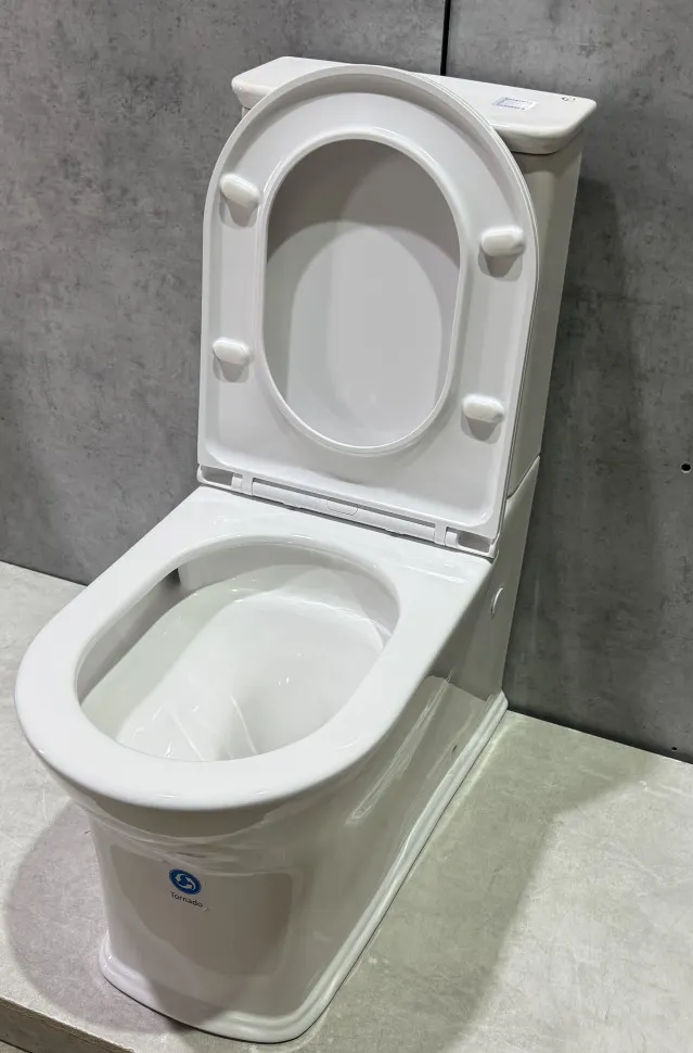 Товар: Унитаз Ceramalux TORNADO TR999 напольный - фото 3 Унитаз Ceramalux TORNADO TR999 напольный — фото 3, Напольные унитазы