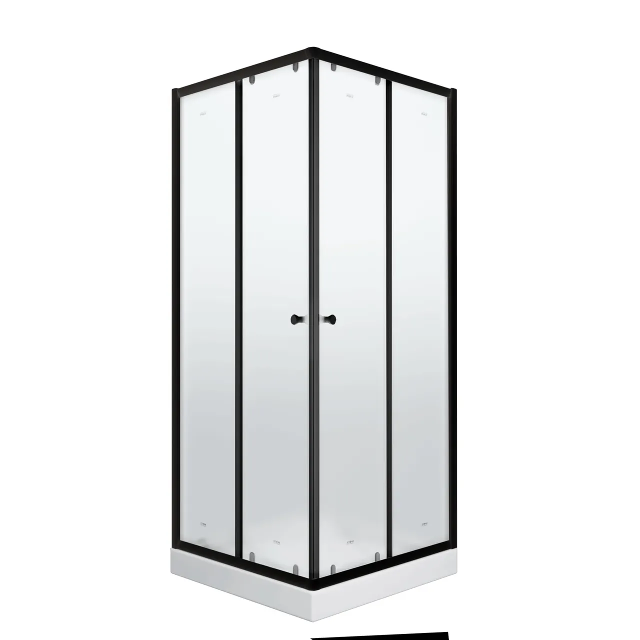 Товар: Уголок ZFQ81B душевой PARLY с поддоном (80х80х190) - фото 3 Уголок ZFQ81B душевой PARLY с поддоном (80х80х190) — фото 3, Душевые уголки