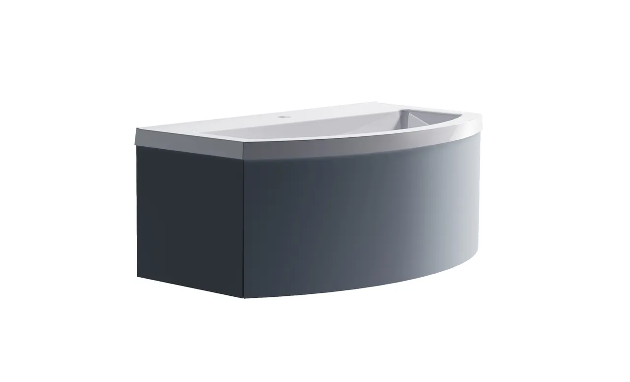 Товар: Нижний шкаф Венеция2.0 100 с 1 ящиком серо-голубой (NCS S 3005-R80B матовый) + Раковина "Венеция 100" 3100001ncss3005-r80b+04010019 - фото 3 Нижний шкаф Венеция2.0 100 с 1 ящиком серо-голубой (NCS S 3005-R80B матовый) + Раковина "Венеция 100" 3100001ncss3005-r80b+04010019 — фото 3, Тумбы с раковиной