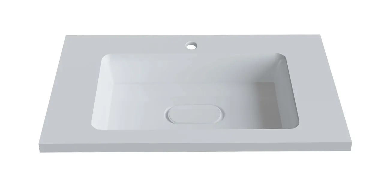 Раковина мебельная и на столешницу Modul 80 4627173210430 — фото 1, Раковины накладные