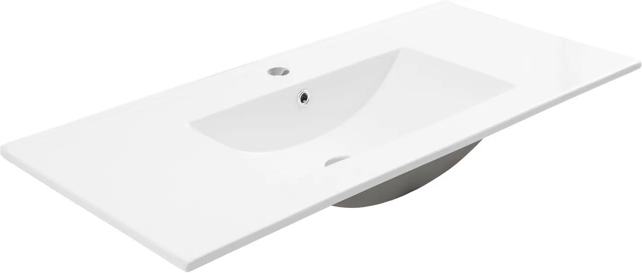 Товар: Раковина Aquanet Flow 100 00347433 - фото 3 Раковина Aquanet Flow 100 00347433 — фото 3, Раковины