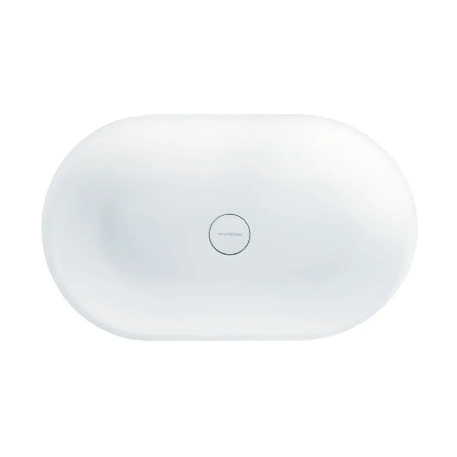 Раковина Conca 550 округлая, белый матовый, MonteBianco 20142 — фото 4, Раковины