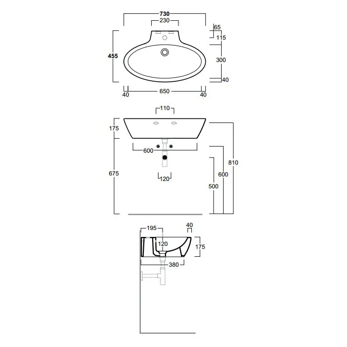 Товар: Раковина SIMAS LFT Spazio подвесная или накладная с одним намеченным отверстием цвет белый LFT34 - фото 2 Раковина SIMAS LFT Spazio подвесная или накладная с одним намеченным отверстием цвет белый LFT34 — фото 2, Раковины накладные