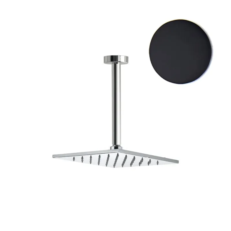 Товар: Верхний душ Webert AC0943560, черный - фото 1 Верхний душ Webert AC0943560, черный — фото 1, Верхние души