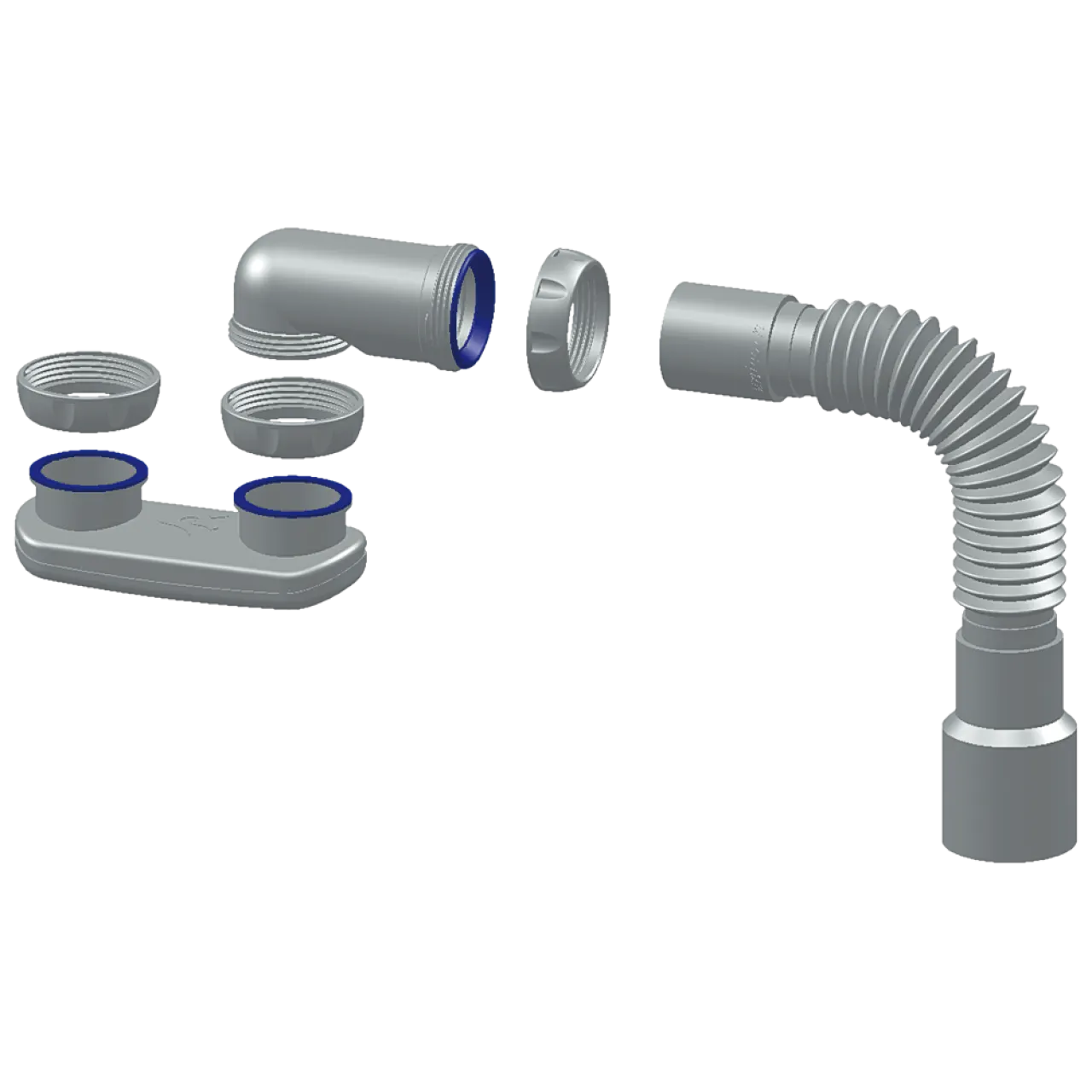 Товар: Сифон для ванны без перелива 23102H - фото 2 Сифон для ванны без перелива 23102H — фото 2, Сифоны