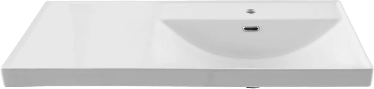 Раковина Aquanet Side 100 правая 00347437 — фото 5, Раковины