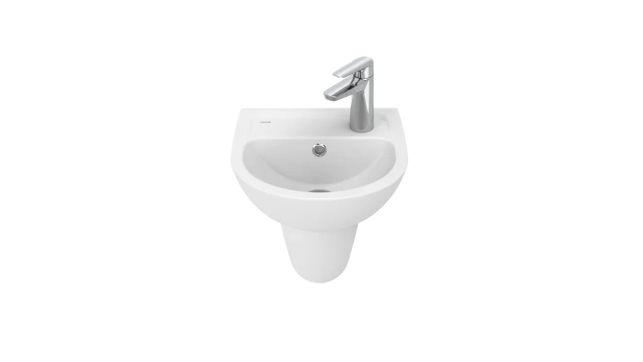 CREAVIT Раковина мебельная (29*35 см) TP135 TP135-00CB00E-0000 — фото 1, Раковины накладные