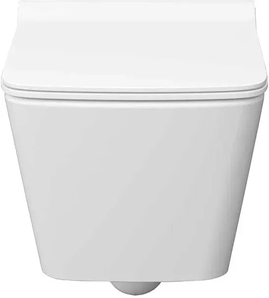 Товар: Унитаз подвесной КЕРАМИН ТОБАГО R МЛ Slim Soft Close безободковый, сиденье дюропласт с микролифтом CDB00027033 (4810531143567) - фото 1 Унитаз подвесной КЕРАМИН ТОБАГО R МЛ Slim Soft Close безободковый, сиденье дюропласт с микролифтом CDB00027033 (4810531143567) — фото 1, Подвесные унитазы