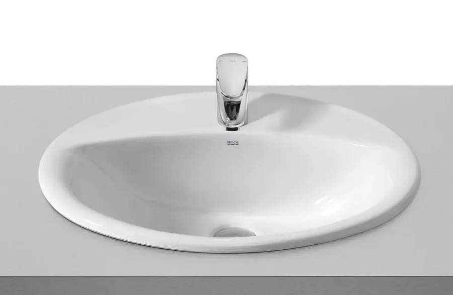 ADORA Встраиваемая раковина 56 см., ROCA 7327203000 — фото 2, Раковины встраиваемые сверху
