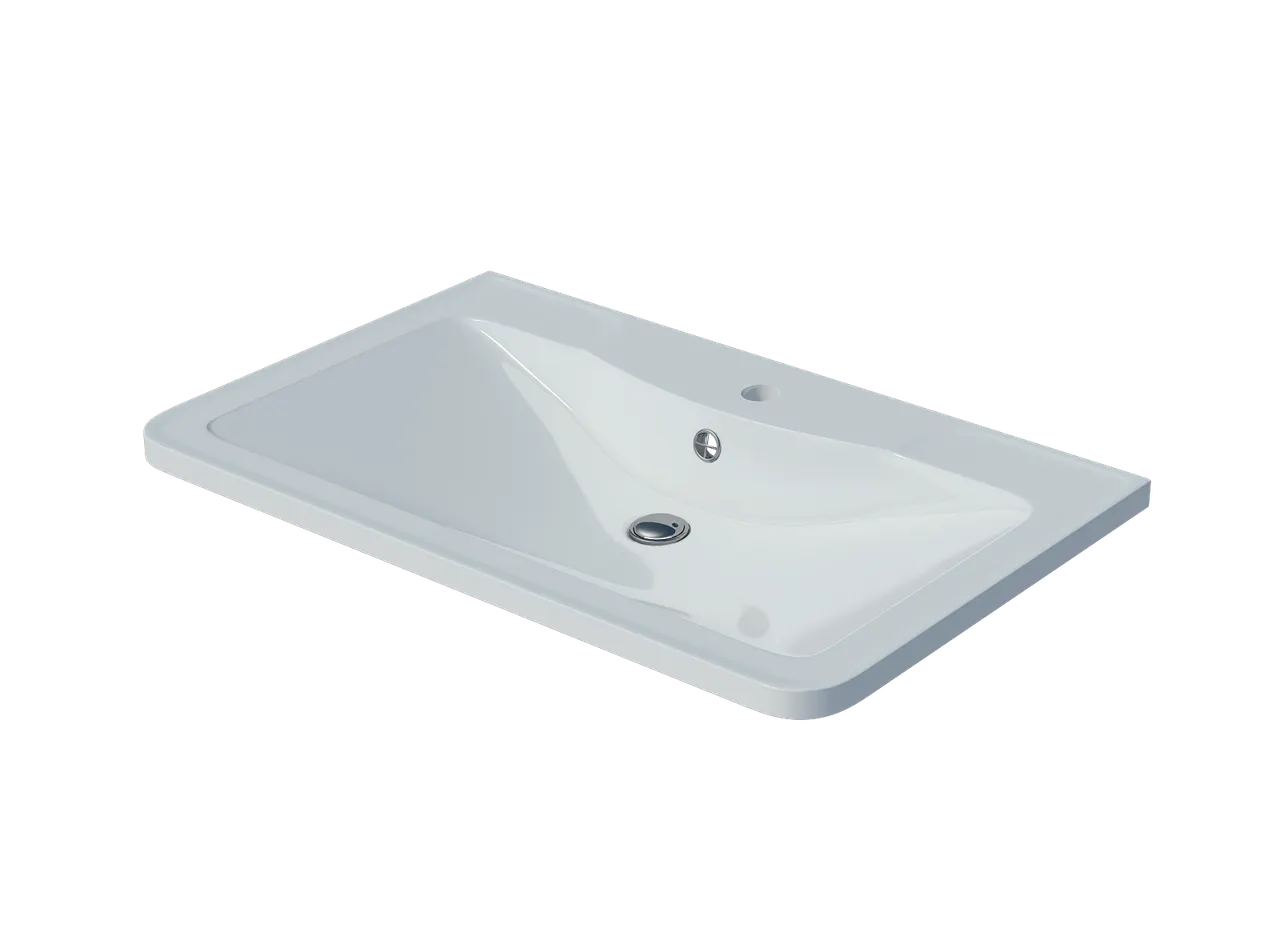 Товар: Раковина мебельная и на столешницу Adel 70 4627173210232 - фото 1 Раковина мебельная и на столешницу Adel 70 4627173210232 — фото 1, Раковины накладные