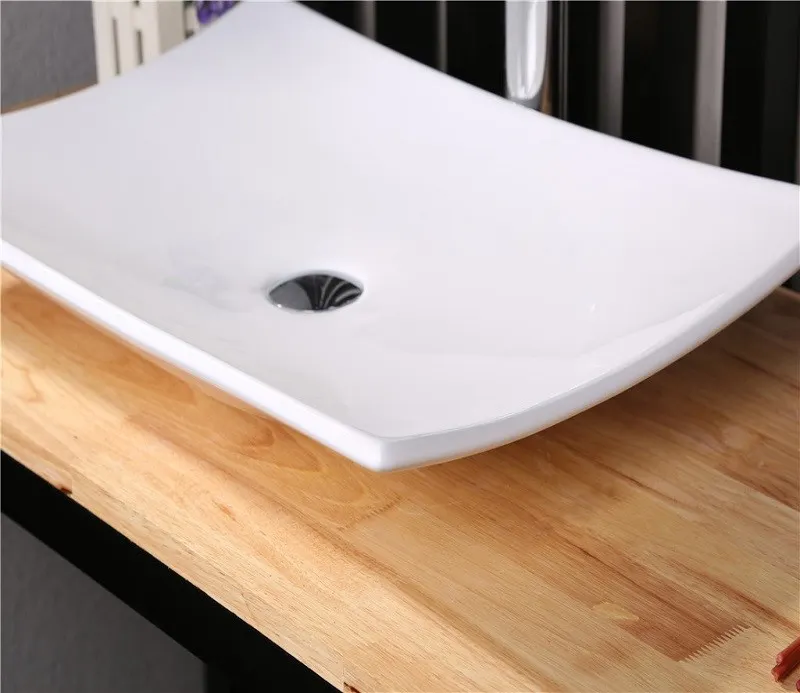 Умывальник CeramaLux 78123B — фото 4, Раковины