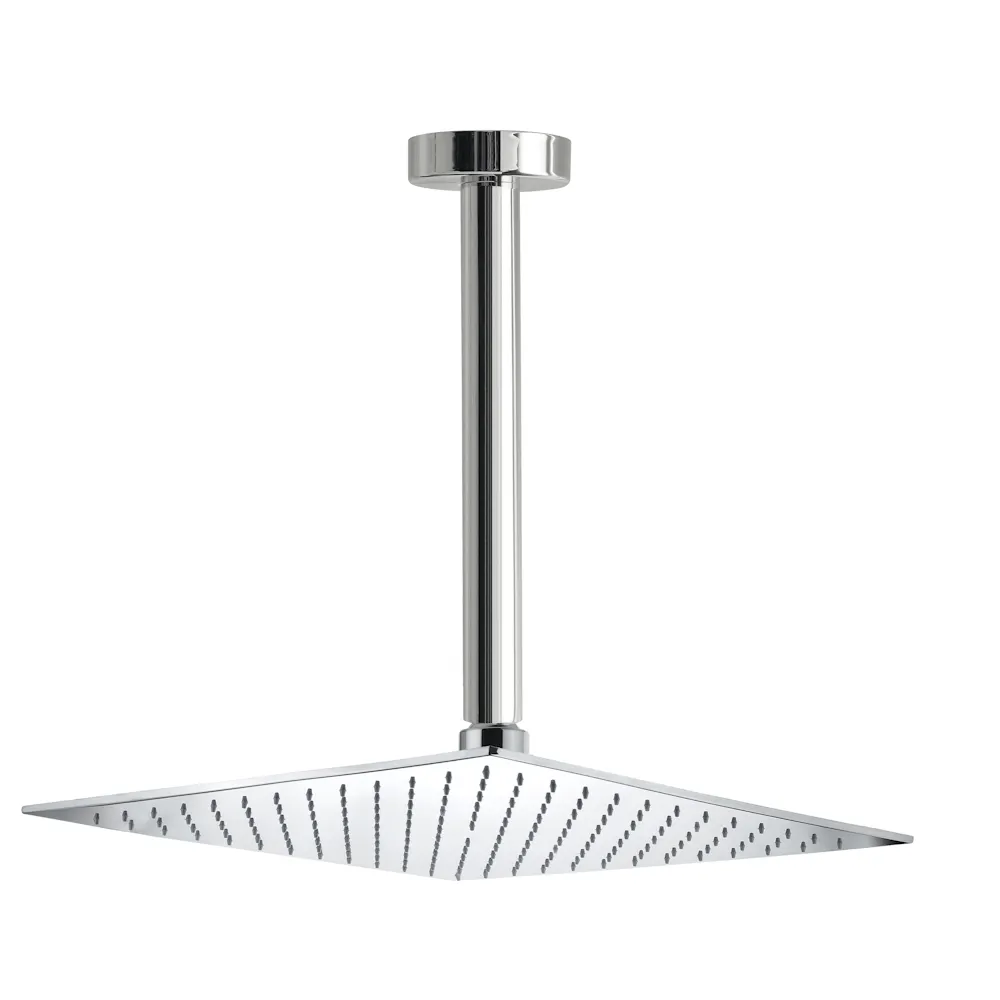 Товар: Верхний душ ультратонкий с кронштейном Fiore 30CR8662, хром - фото 1 Верхний душ ультратонкий с кронштейном Fiore 30CR8662, хром — фото 1, Верхние души